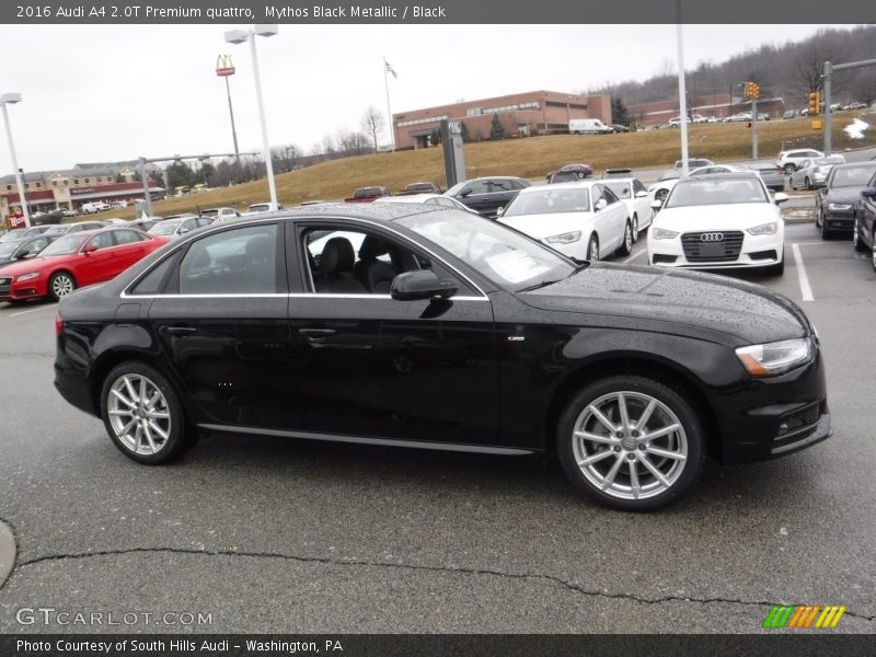 Mythos Black Metallic / Black 2016 Audi A4 2.0T Premium quattro