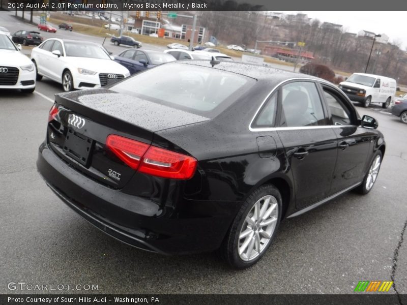 Mythos Black Metallic / Black 2016 Audi A4 2.0T Premium quattro