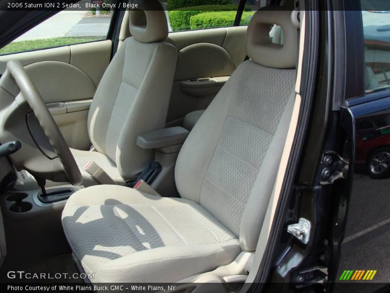 Black Onyx / Beige 2006 Saturn ION 2 Sedan