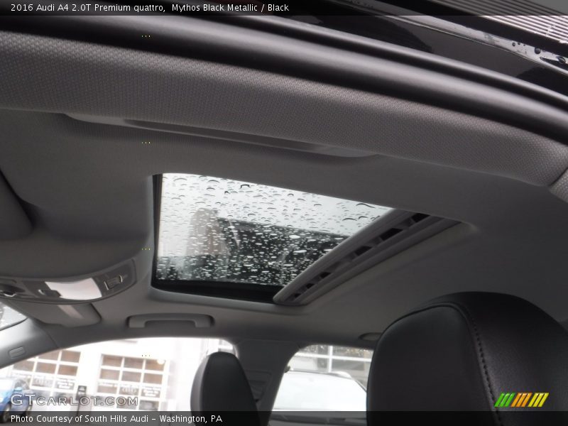 Mythos Black Metallic / Black 2016 Audi A4 2.0T Premium quattro