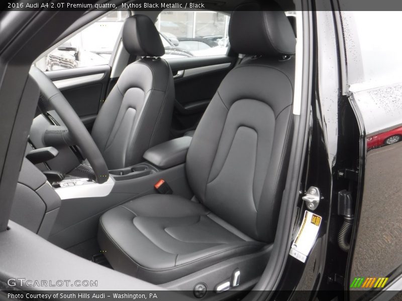 Mythos Black Metallic / Black 2016 Audi A4 2.0T Premium quattro