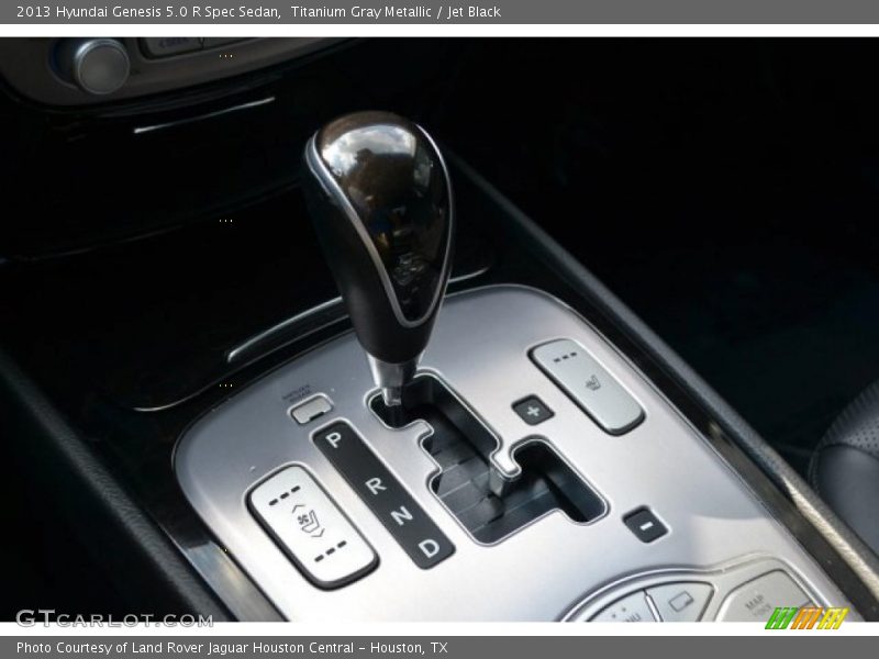 Titanium Gray Metallic / Jet Black 2013 Hyundai Genesis 5.0 R Spec Sedan