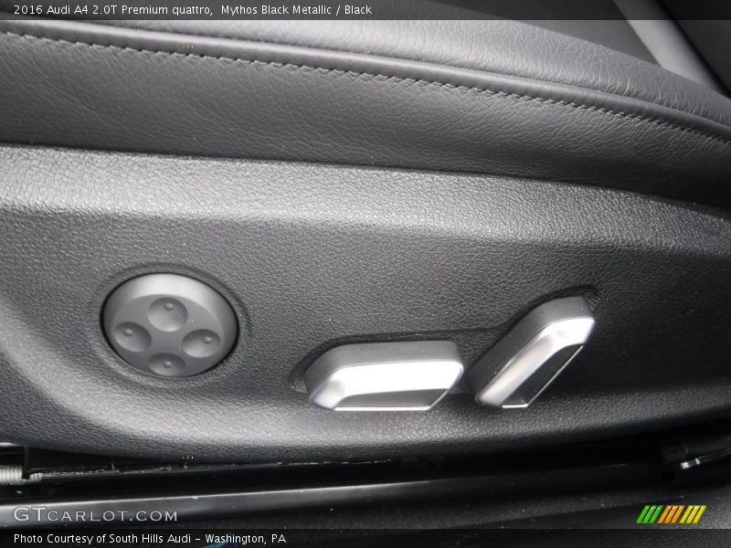 Mythos Black Metallic / Black 2016 Audi A4 2.0T Premium quattro