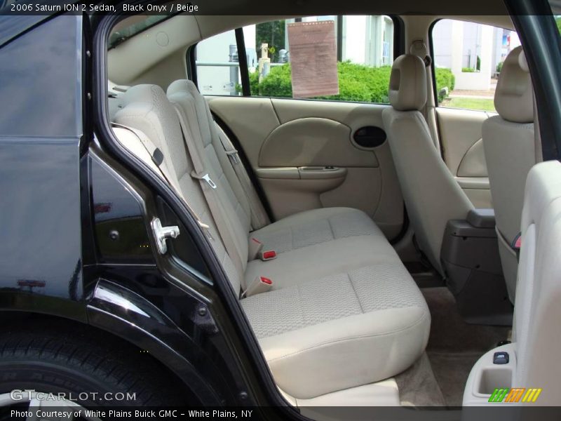 Black Onyx / Beige 2006 Saturn ION 2 Sedan