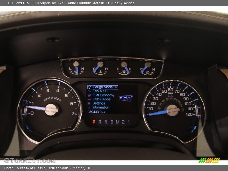  2013 F150 FX4 SuperCab 4x4 FX4 SuperCab 4x4 Gauges