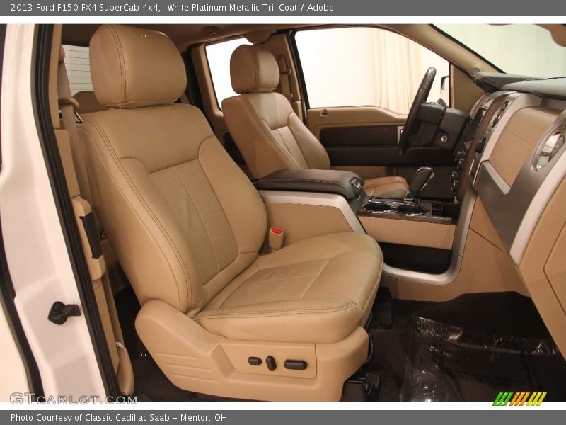 Front Seat of 2013 F150 FX4 SuperCab 4x4