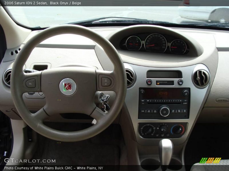 Black Onyx / Beige 2006 Saturn ION 2 Sedan