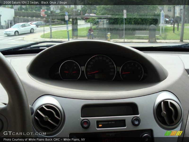 Black Onyx / Beige 2006 Saturn ION 2 Sedan