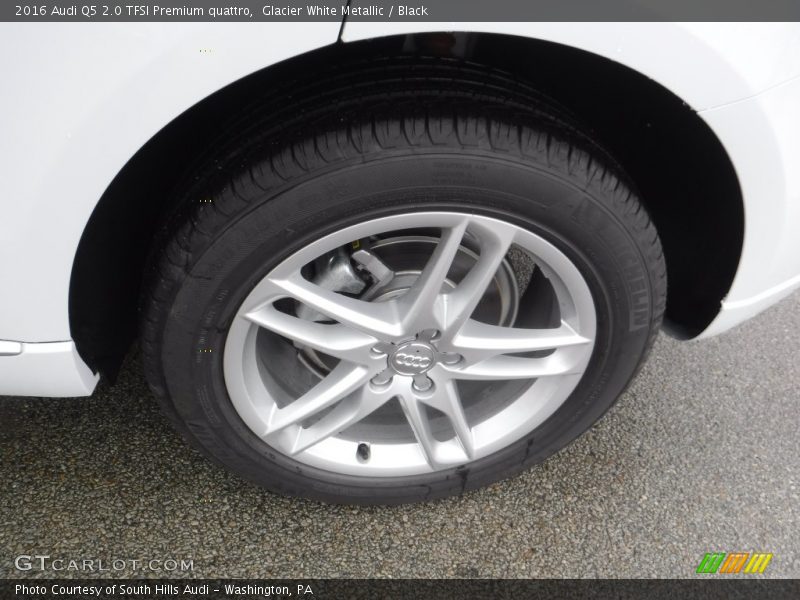 Glacier White Metallic / Black 2016 Audi Q5 2.0 TFSI Premium quattro
