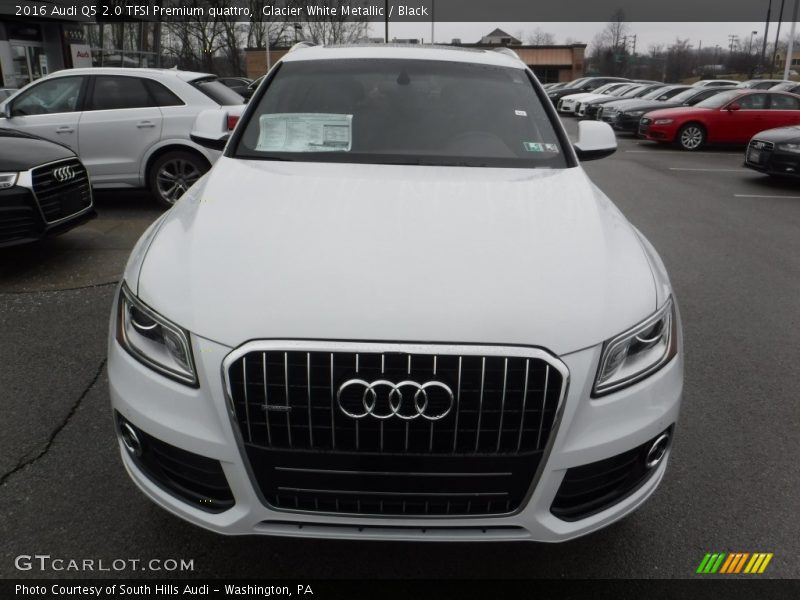 Glacier White Metallic / Black 2016 Audi Q5 2.0 TFSI Premium quattro