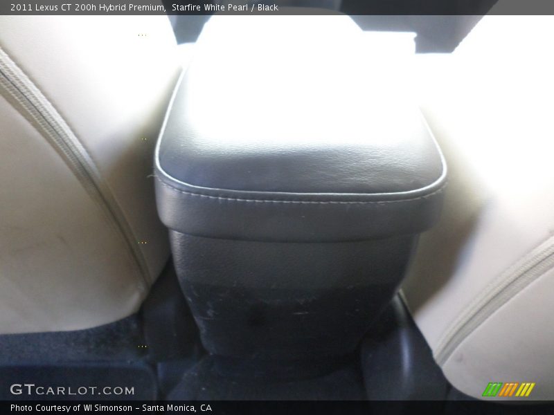 Starfire White Pearl / Black 2011 Lexus CT 200h Hybrid Premium