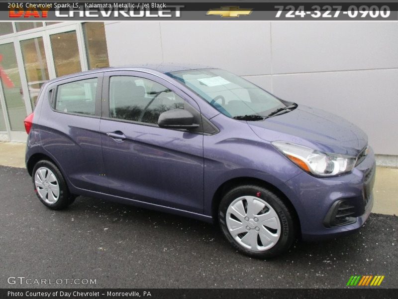 Kalamata Metallic / Jet Black 2016 Chevrolet Spark LS