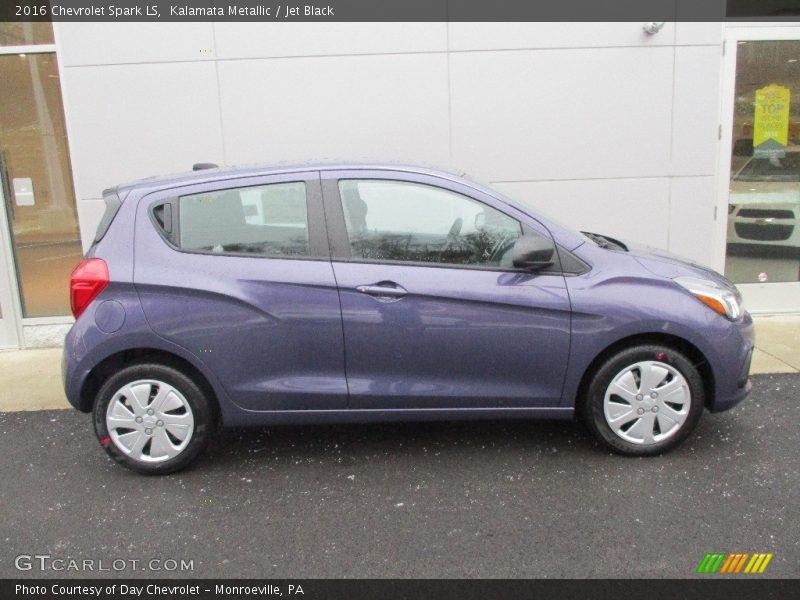 Kalamata Metallic / Jet Black 2016 Chevrolet Spark LS