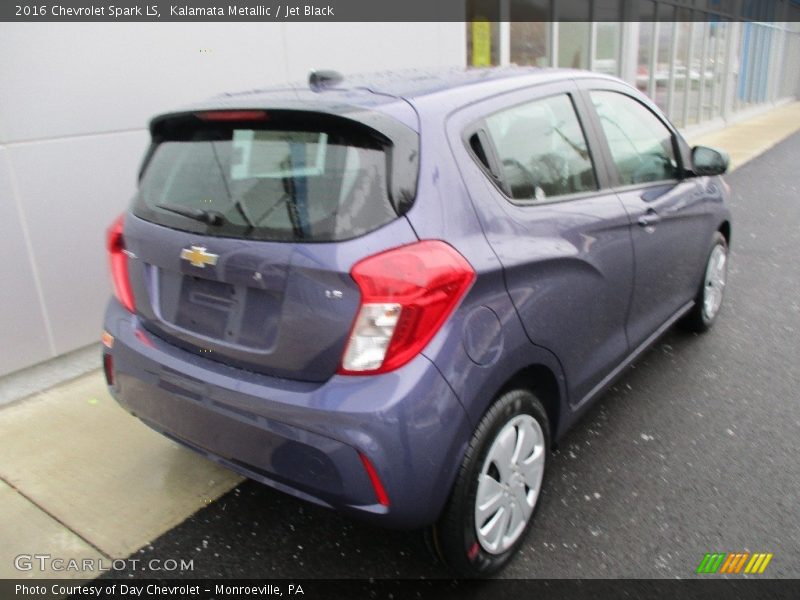 Kalamata Metallic / Jet Black 2016 Chevrolet Spark LS