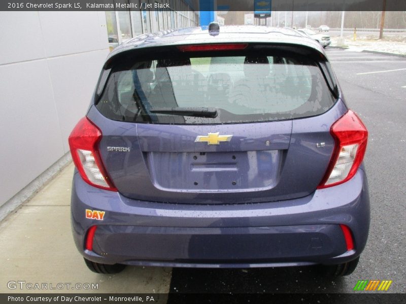Kalamata Metallic / Jet Black 2016 Chevrolet Spark LS