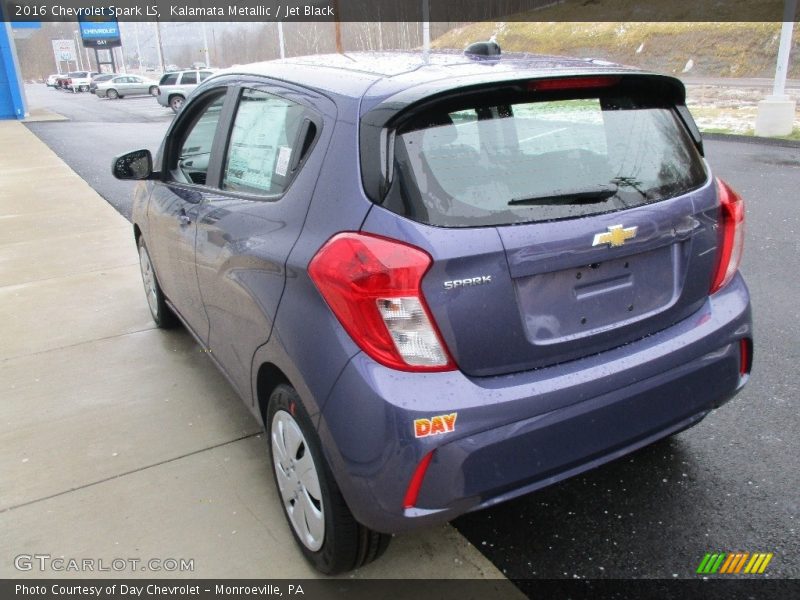 Kalamata Metallic / Jet Black 2016 Chevrolet Spark LS
