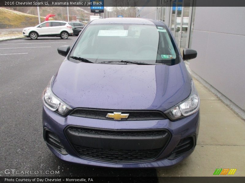 Kalamata Metallic / Jet Black 2016 Chevrolet Spark LS