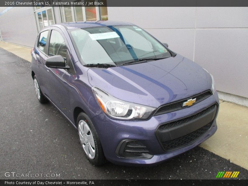 Kalamata Metallic / Jet Black 2016 Chevrolet Spark LS