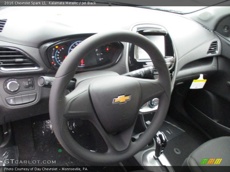 Kalamata Metallic / Jet Black 2016 Chevrolet Spark LS