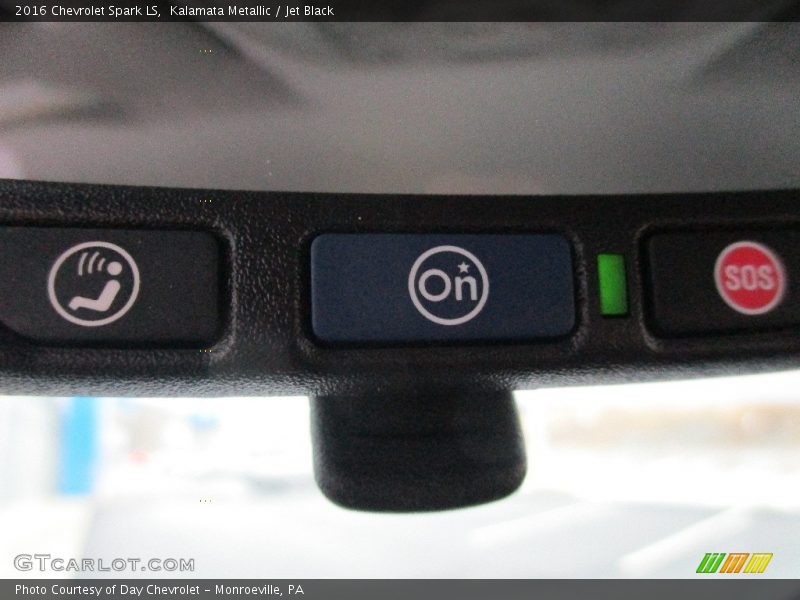 Kalamata Metallic / Jet Black 2016 Chevrolet Spark LS