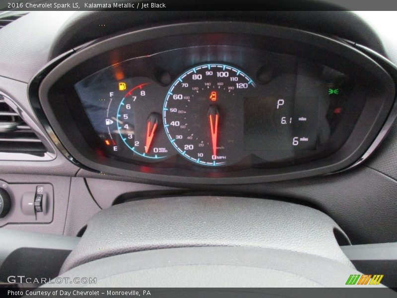 Kalamata Metallic / Jet Black 2016 Chevrolet Spark LS