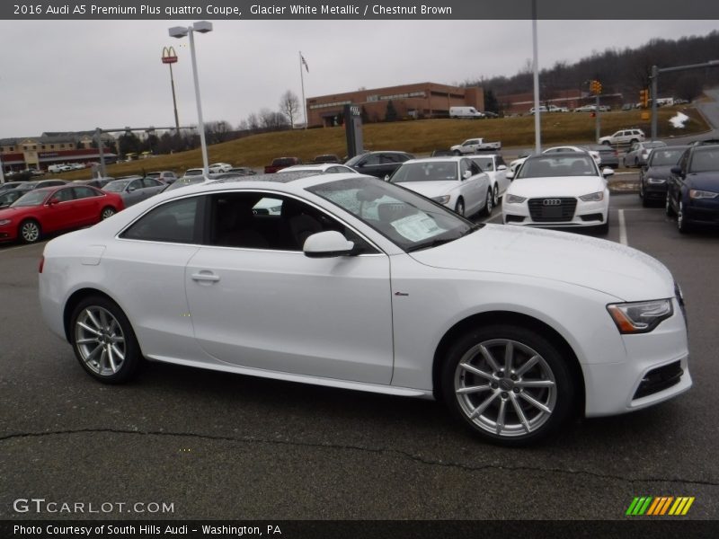  2016 A5 Premium Plus quattro Coupe Glacier White Metallic