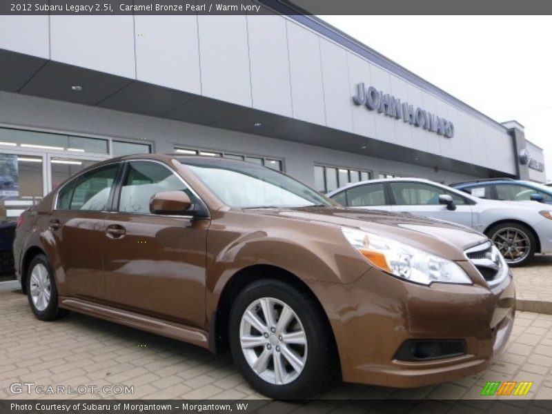 Caramel Bronze Pearl / Warm Ivory 2012 Subaru Legacy 2.5i