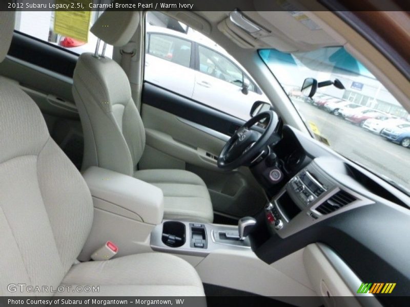 Caramel Bronze Pearl / Warm Ivory 2012 Subaru Legacy 2.5i