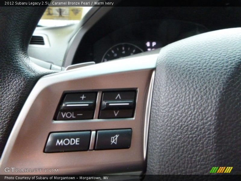 Caramel Bronze Pearl / Warm Ivory 2012 Subaru Legacy 2.5i