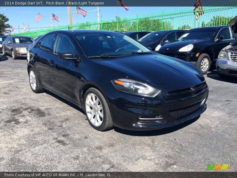 Pitch Black / Black/Light Tungsten 2014 Dodge Dart SXT