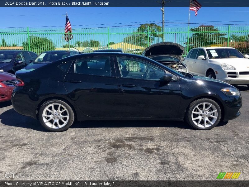 Pitch Black / Black/Light Tungsten 2014 Dodge Dart SXT