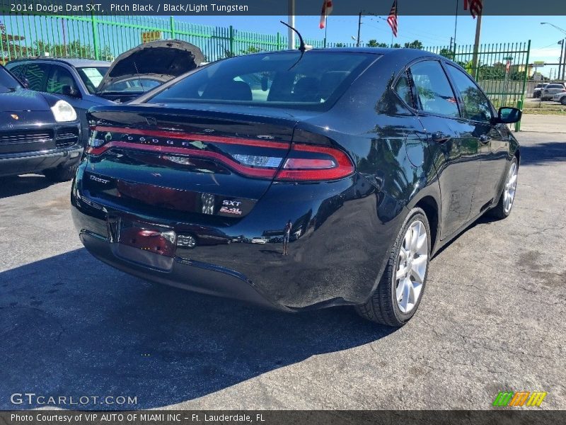 Pitch Black / Black/Light Tungsten 2014 Dodge Dart SXT