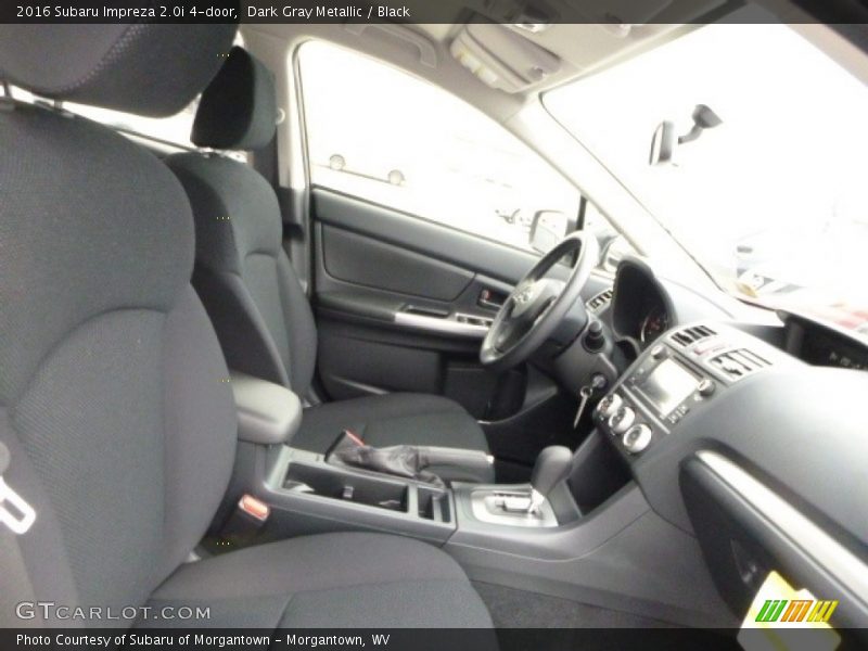 Dark Gray Metallic / Black 2016 Subaru Impreza 2.0i 4-door
