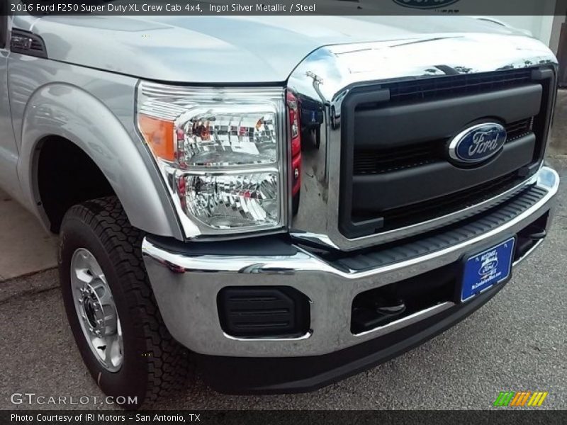 Ingot Silver Metallic / Steel 2016 Ford F250 Super Duty XL Crew Cab 4x4