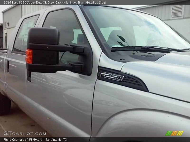 Ingot Silver Metallic / Steel 2016 Ford F250 Super Duty XL Crew Cab 4x4
