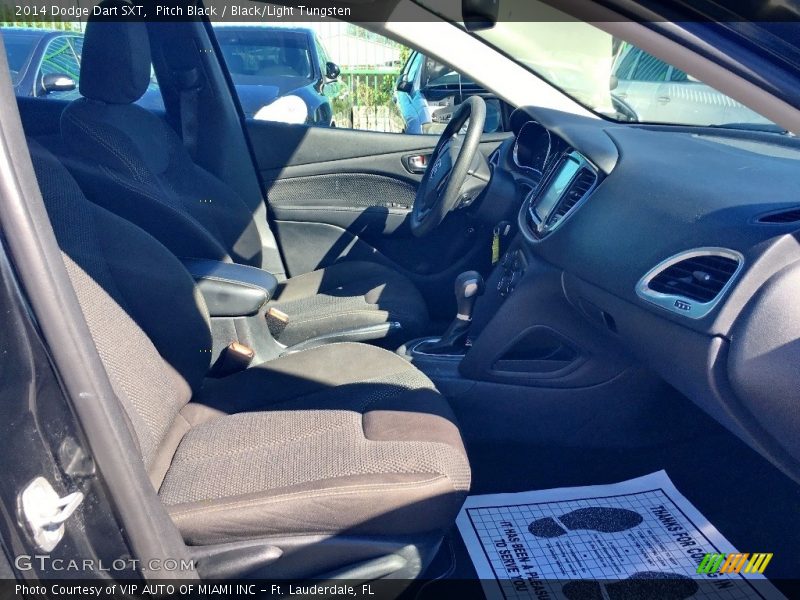 Pitch Black / Black/Light Tungsten 2014 Dodge Dart SXT