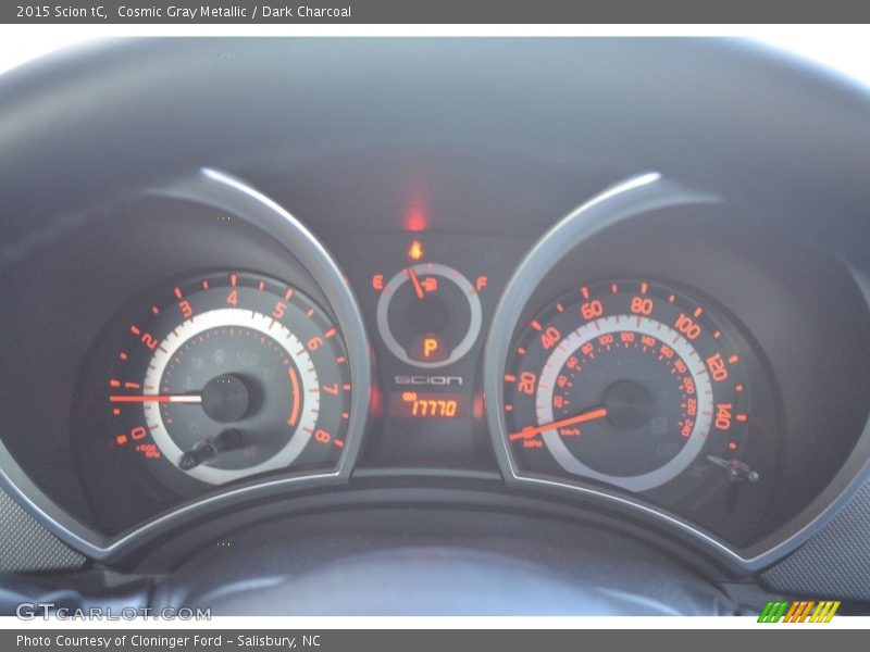 Cosmic Gray Metallic / Dark Charcoal 2015 Scion tC