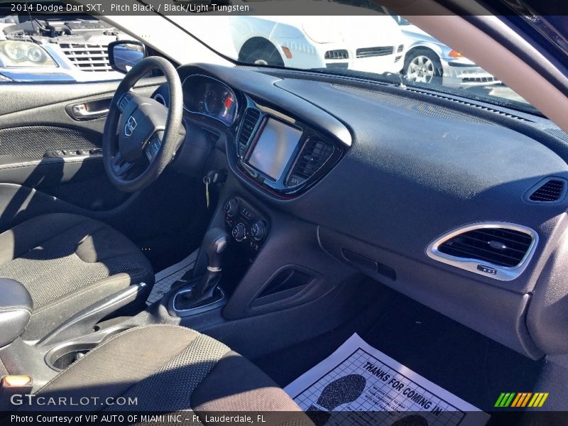 Pitch Black / Black/Light Tungsten 2014 Dodge Dart SXT