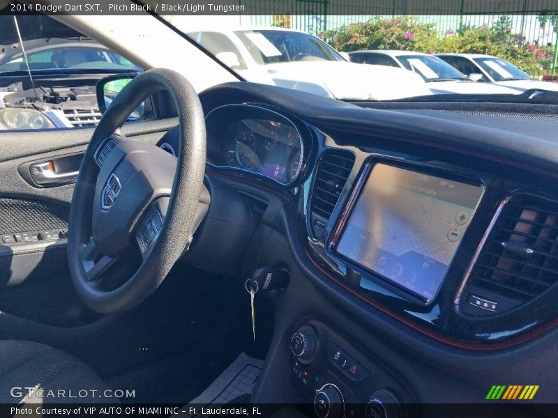 Pitch Black / Black/Light Tungsten 2014 Dodge Dart SXT