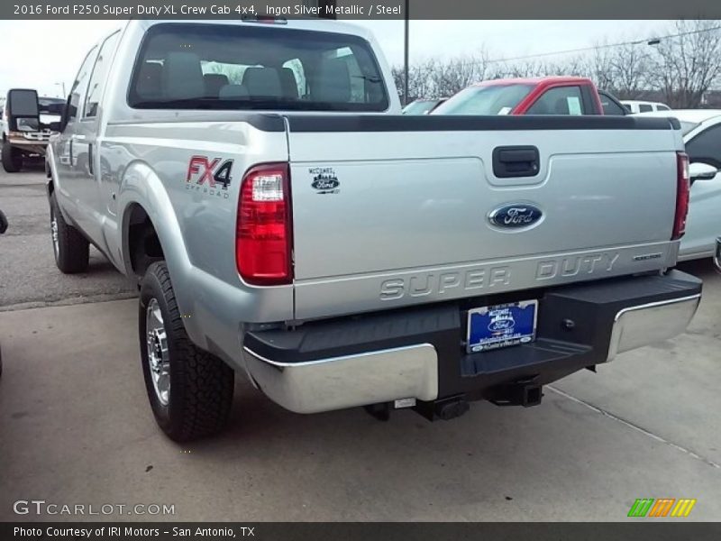Ingot Silver Metallic / Steel 2016 Ford F250 Super Duty XL Crew Cab 4x4