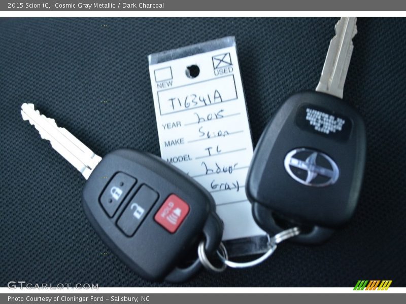 Cosmic Gray Metallic / Dark Charcoal 2015 Scion tC