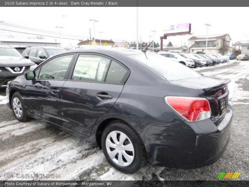 Dark Gray Metallic / Black 2016 Subaru Impreza 2.0i 4-door