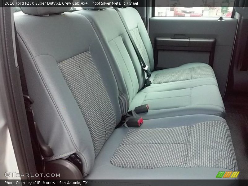 Ingot Silver Metallic / Steel 2016 Ford F250 Super Duty XL Crew Cab 4x4