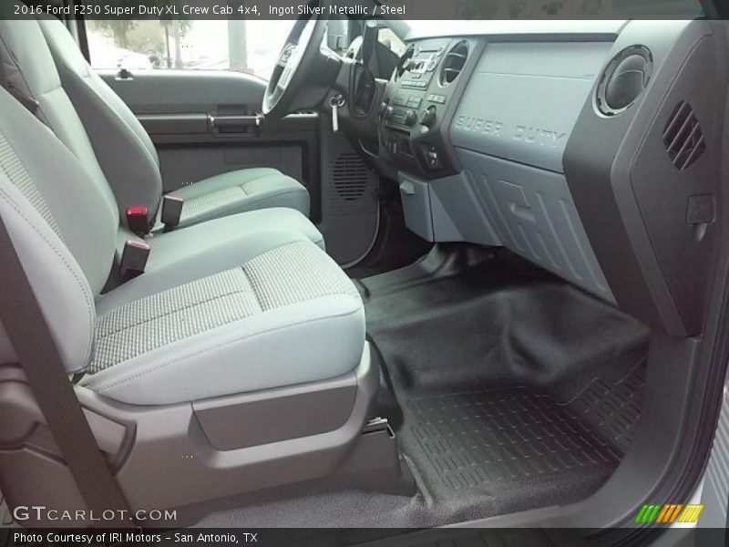 Ingot Silver Metallic / Steel 2016 Ford F250 Super Duty XL Crew Cab 4x4