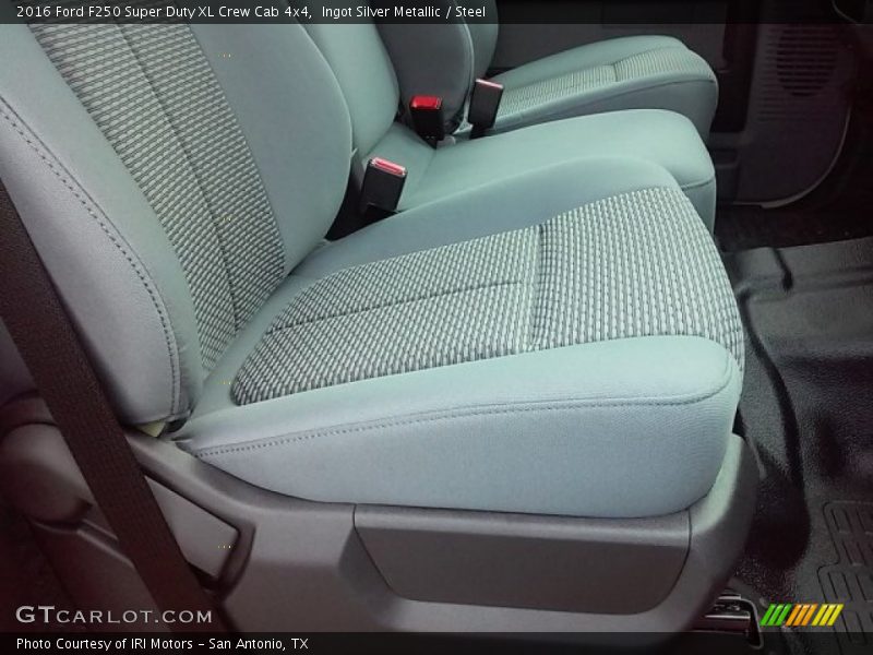 Ingot Silver Metallic / Steel 2016 Ford F250 Super Duty XL Crew Cab 4x4
