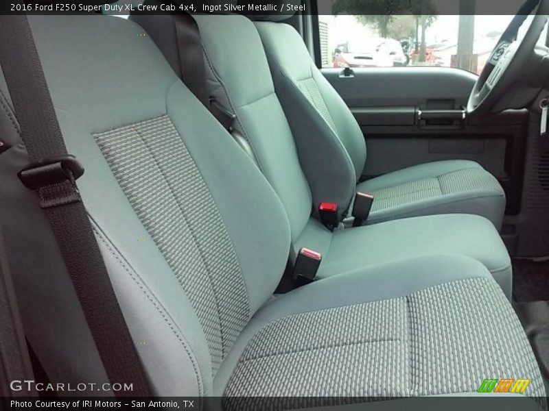 Ingot Silver Metallic / Steel 2016 Ford F250 Super Duty XL Crew Cab 4x4