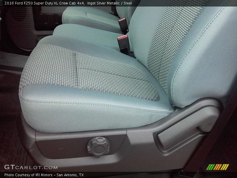 Ingot Silver Metallic / Steel 2016 Ford F250 Super Duty XL Crew Cab 4x4