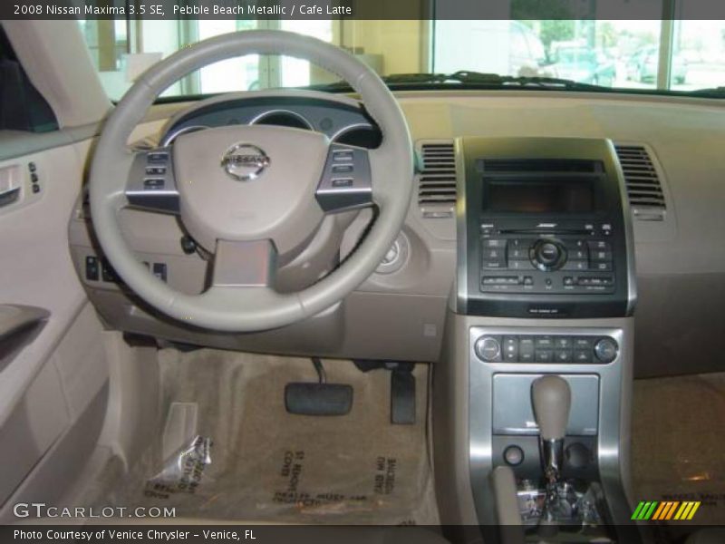Pebble Beach Metallic / Cafe Latte 2008 Nissan Maxima 3.5 SE