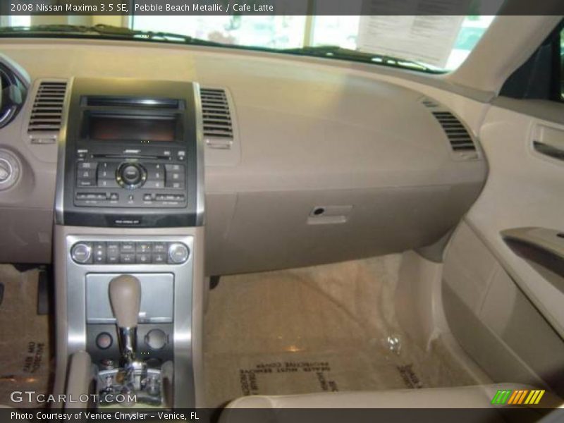 Pebble Beach Metallic / Cafe Latte 2008 Nissan Maxima 3.5 SE