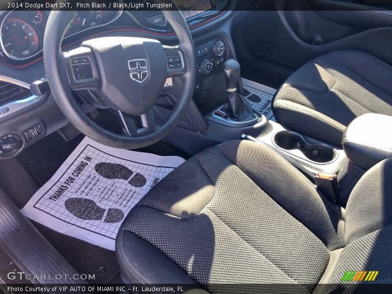 Pitch Black / Black/Light Tungsten 2014 Dodge Dart SXT